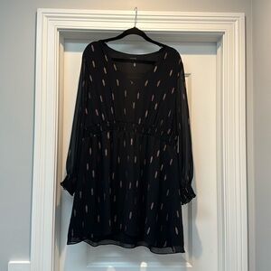 New with tags 1 Staye black & metallic empire waist dress